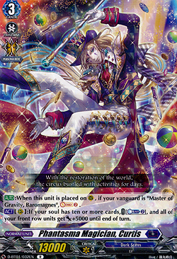 Phantasma Magician, Curtis