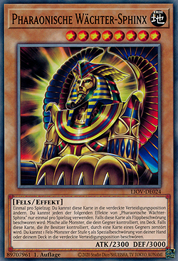 Pharaonische Wächter-Sphinx
