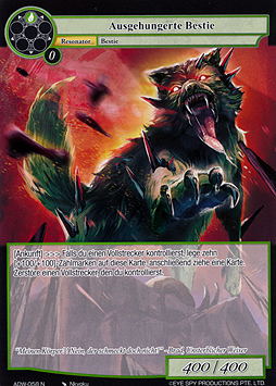 Ausgehungerte Bestie