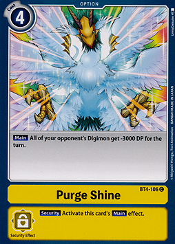 Purge Shine