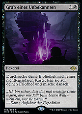 Grab eines Unbekannten