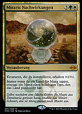 Miraris Nachwirkungen