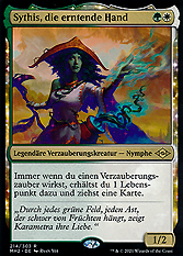 Sythis, die erntende Hand