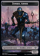 Zombie, Armee Token // Thopter Token