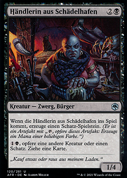 Händlerin aus Schädelhafen