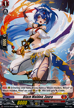 Blaze Maiden, Zara