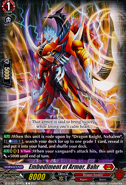 Embodiment of Armor, Bahr