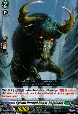 Sylvan Horned Beast, Bojalcorn