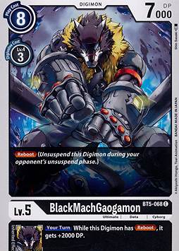 BlackMachGaogamon