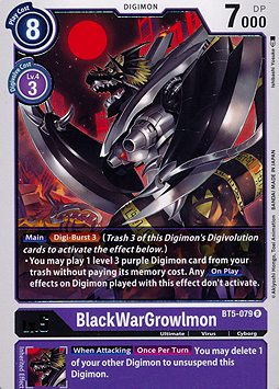 BlackWarGrowlmon