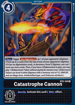 Catastrophe Cannon