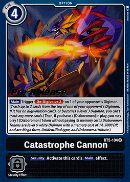 Catastrophe Cannon