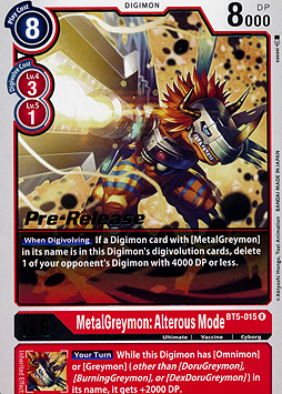 MetalGreymon:Alterous Mode