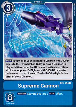 Supreme Cannon