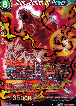 Jiren, Zenith of Power