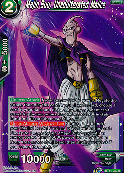 Majin Buu, Unadulterated Malice