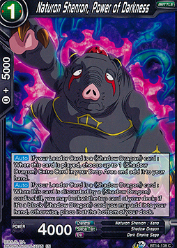 Naturon Shenron, Power of Darkness