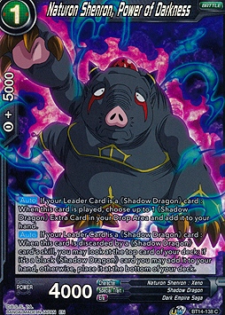 Naturon Shenron, Power of Darkness