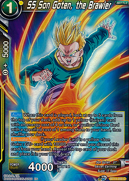 SS Son Goten, the Brawler