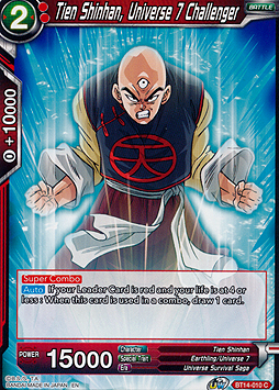 Tien Shinhan, Universe 7 Challenger