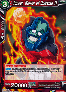 Tupper, Warrior of Universe 11
