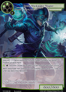 Brad, Maskierter Magier