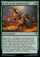 Duell um die Vorherrschaft