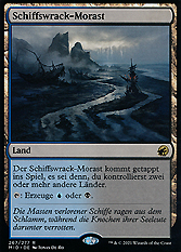 Schiffswrack-Morast