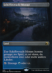 Schiffswrack-Morast
