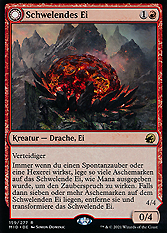 Schwelendes Ei // Aschenmaul-Drache