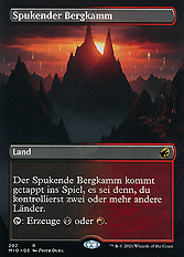 Spukender Bergkamm