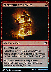 Zerstörung des Abbilds