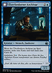 Überforderter Archivar // Spukgeist des Archivs