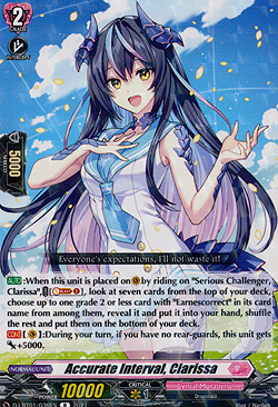 Accurate Interval, Clarissa