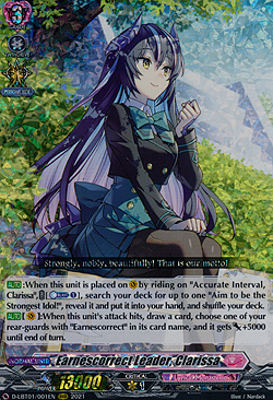 Earnescorrect Leader, Clarissa
