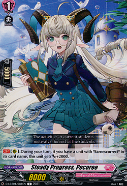 Steady Progress, Pecoree