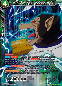 Great Ape Vegeta, Embodied Might