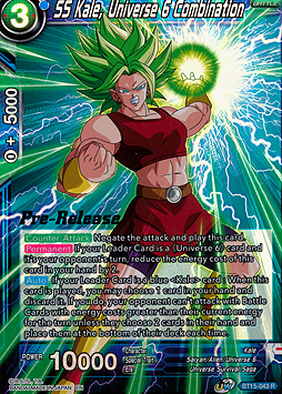 Kale, Universe 6 Combination