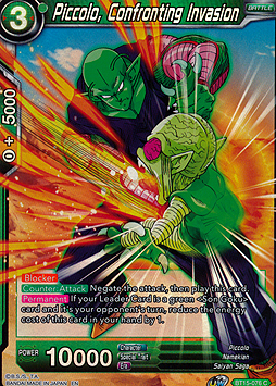 Piccolo, Confronting Invasion