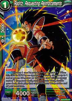 Raditz, Requesting Reinforcements