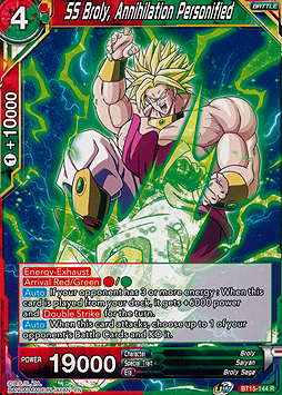 SS Broly, Annihilation Personified