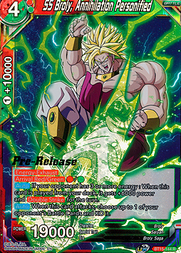 SS Broly, Annihilation Personified