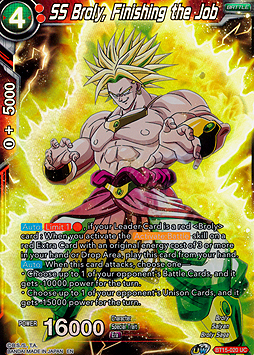 SS Broly, Finishing the Job