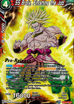 SS Broly, Finishing the Job