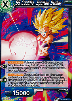 SS Caulifla, Spirited Striker