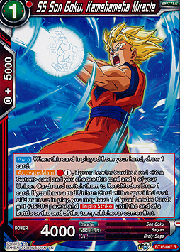 SS Son Goku, Kamehameha Miracle