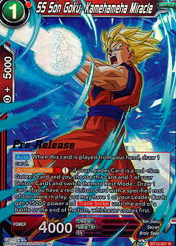 SS Son Goku, Kamehameha Miracle