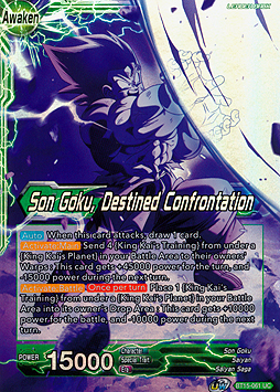 Son Goku // Son Goku, Destined Confrontation