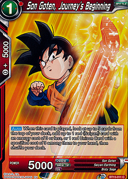 Son Goten, Journey