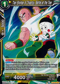 Tien Shinhan & Chiaotzu, Battle at the Tree